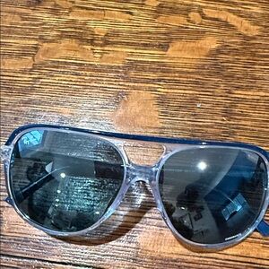 Ray-Ban Navy and Silver Sunglasses